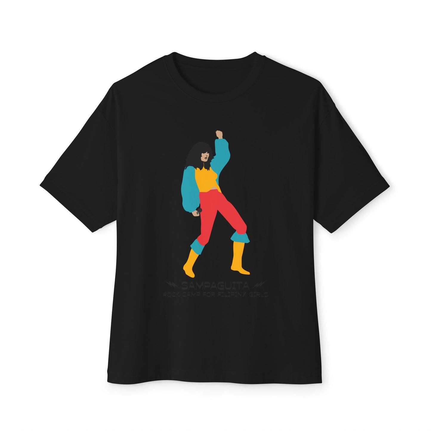 Sampaguita Rock Camp - Unisex Oversized Boxy Tee