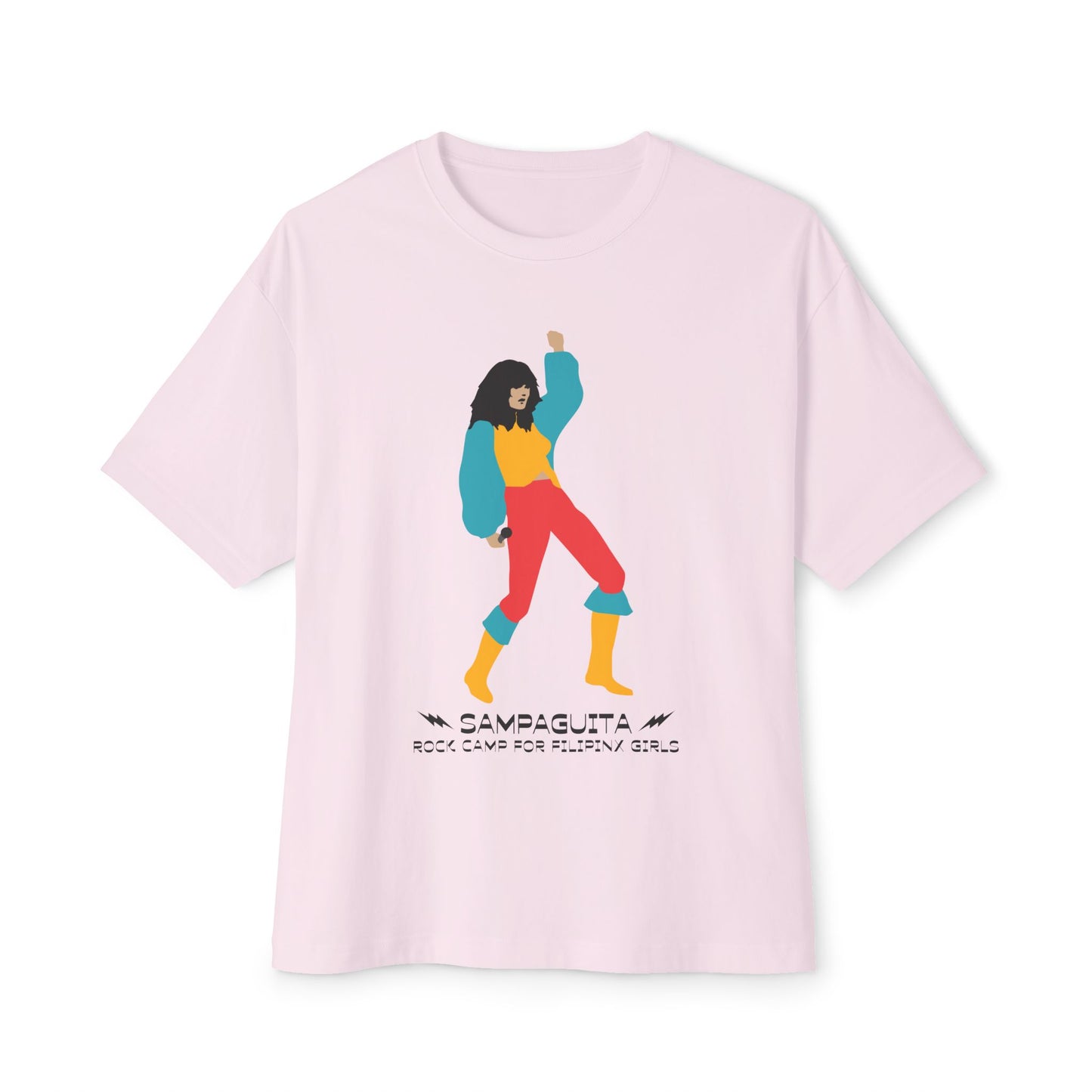 Sampaguita Rock Camp - Unisex Oversized Boxy Tee