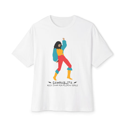 Sampaguita Rock Camp - Unisex Oversized Boxy Tee
