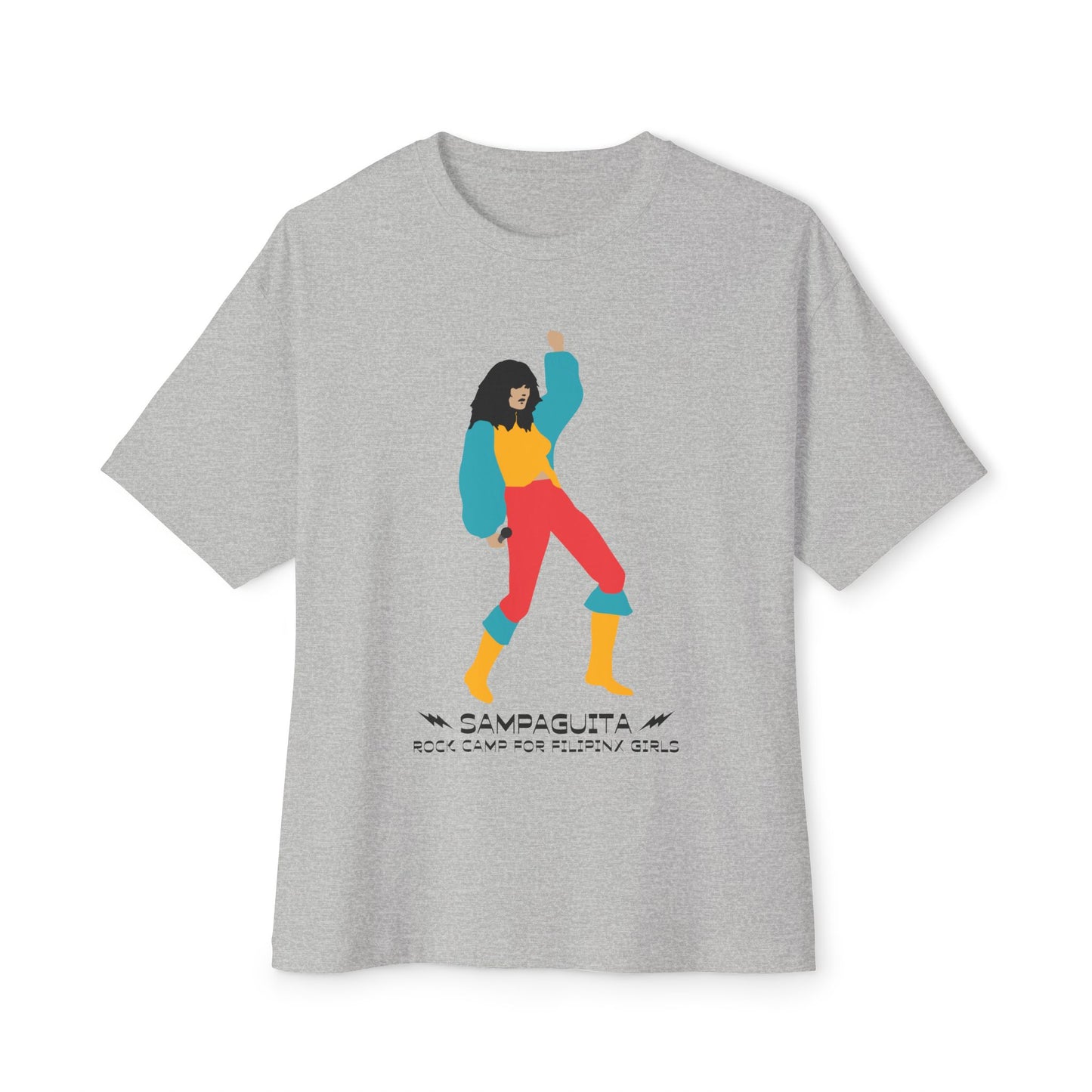 Sampaguita Rock Camp - Unisex Oversized Boxy Tee