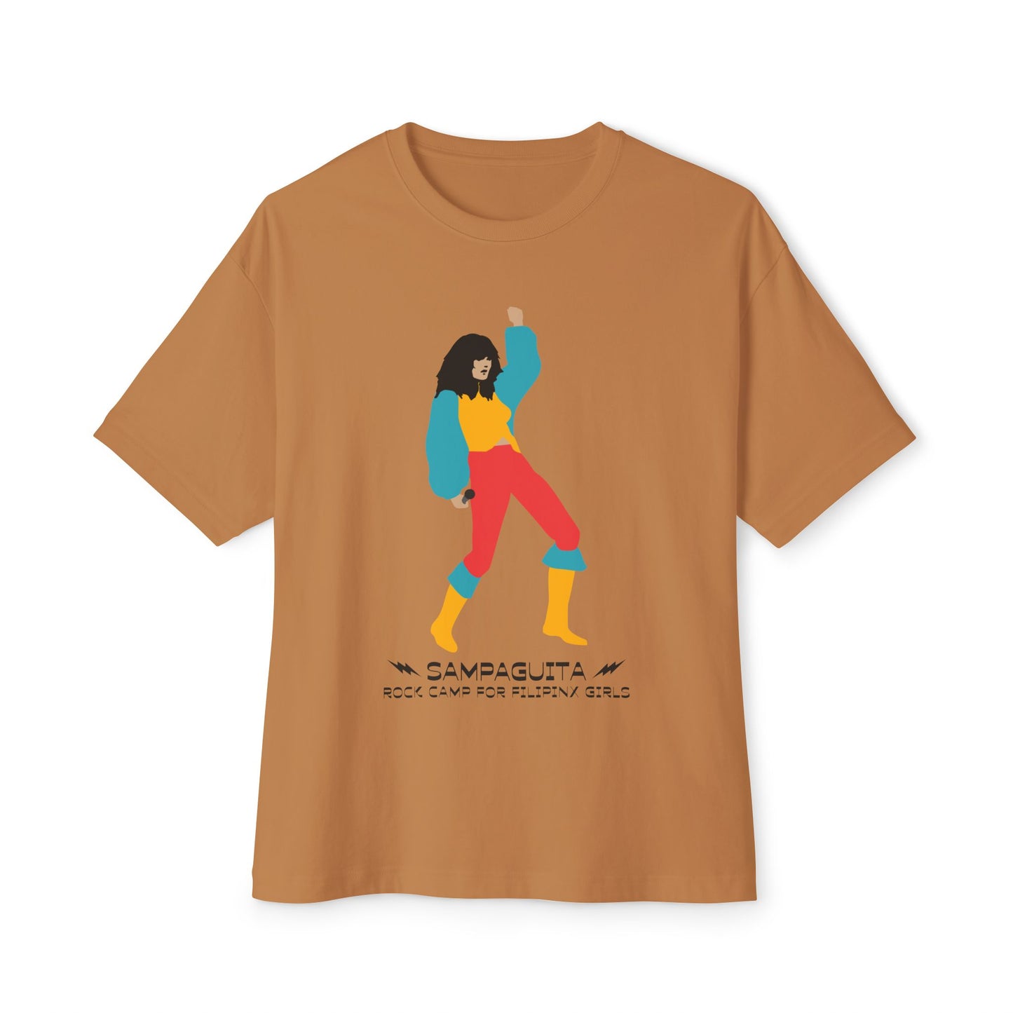 Sampaguita Rock Camp - Unisex Oversized Boxy Tee
